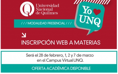 Inscripciones Primer Cuatrimestre 2023